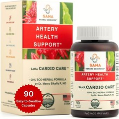 Artery Plaque Removal Formula | 4-Element All-Natural 90 Count (Pack of 1)