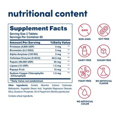American Health Super Papaya 180 Count (Pack of 1), No Artificial Color