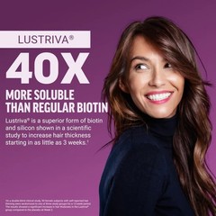 1-3 Pack Force Factor Lustriva Scalp Growth Accelerator Healthy Hair Support