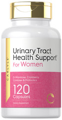 Urinary Tract Health Support | 120 Capsules | Relief for Women | by Carlyle