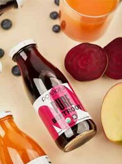 Organic Cold Pressed Beet Juice Non-GMO 12 Pack 8.4 oz Nutrition Superfood