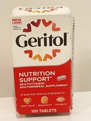 Geritol Complete Multivitamin Mineral Supplement Tablets, 100 Ct Exp 08/2028
