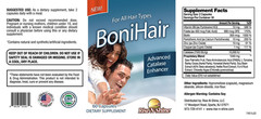 Rise-N-Shine BoniHair Catalase Supplement for Vibrant, 60 Count (Pack of 3)