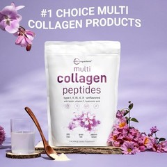 Micro Ingredients Multi Collagen Complex I II III V X Biotin Vitamin C Powder
