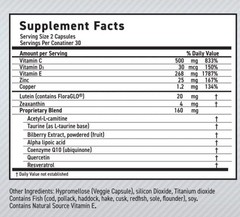 MaxiVision Ocular Formula Lutein and Zeaxanthin 60 Capsules 1 Bottle