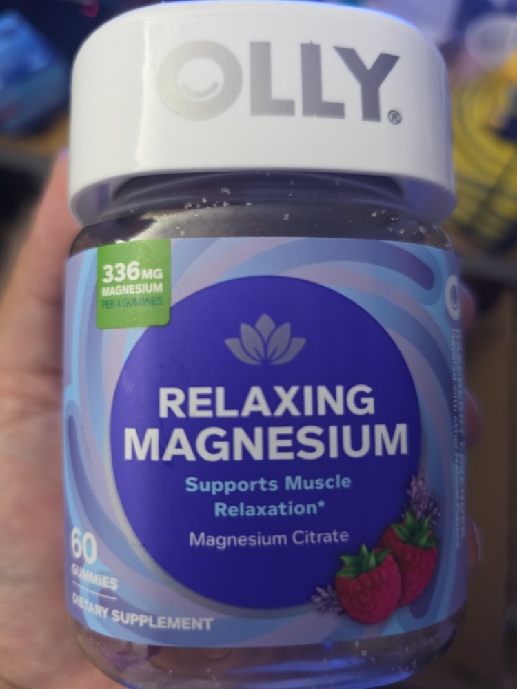 OLLY Relaxing Magnesium Gummies, Supports Muscle 1 Count (Pack of 60)