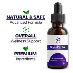 Pack) (3 Glycopezil Blood Support Drops Glyco Pezil Vitamin Supplement (6oz)