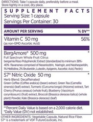 NAOMI Italian Citrus Bergamot 500mg + Nitric Oxide Support – Supports Healthy