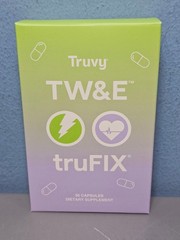 Truvy TW&E TruFIX – 30 Capsules – Exp 10/1/2027 – New!