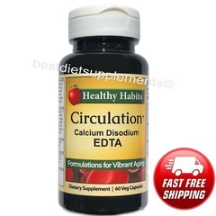 Circulation Support Calcium Disodium EDTA Supports healthy blood flow Exp 02/26