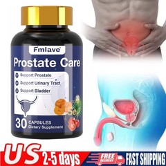 (2 Pack) Prostate Support – Reduce Frequent Urination, Stamina supplement 60ct