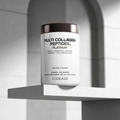 Codeage Multi Collagen Peptides Platinum Powder Biotin Keratin Unflavored 326g