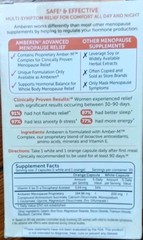 2 AMBEREN ADVANCED MENOPAUSE RELIEF AMBER-M COMPLEX SUPPLEMENT 60 X2 120 CAPAULE