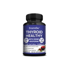 Thyroid Health Supplements Boost Energy Focus Weight Support 30-120 Capsules