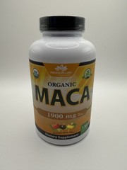 Organic Maca Root Black Red Yellow 1900 MG per Serving 150 Vegan Capsules – New