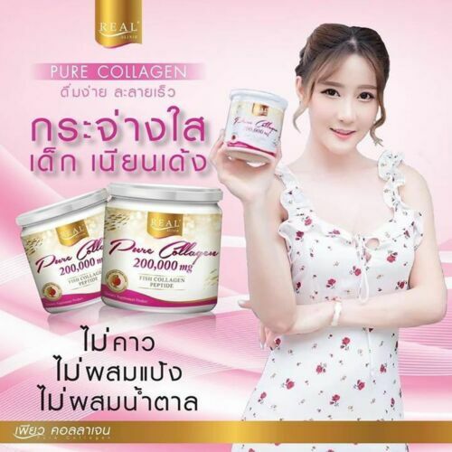 Real Elixir Pure Collagen 200000 mg Premium Fish Collagen Peptide Reduce Wrinkle