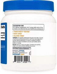 Pure L-Arginine Powder 500g – 5000mg Per Serving, 100 Servings, Muscle Support