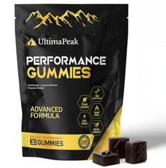 UltimaPeak Pure Himalayan Shilajit Gummies with 30 Count (Pack of 1)