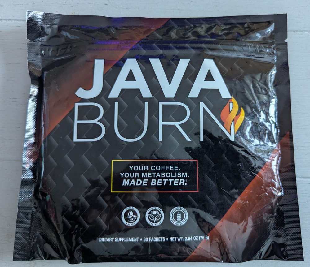 JAVA BURN Dietary Supplement Exp 2/27 Weight Loss 30 Packs Coffee Additive New