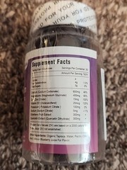 Calcium Magnesium Zinc Vitamin D3 Complex 60 Gummies High Absorption