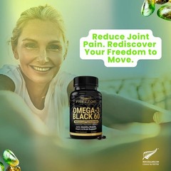 Frezzor Omega 3 Black For Joint Care Comfort – Zealand Green Lipped Mussel Oil