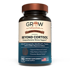 Grow Vitamin Beyond Cortisol – Comprehensive stress support supplement, 90 caps
