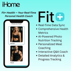 iHome Digital Scale, Bathroom Scale, Batteries Included, Scale Body Weight, W…