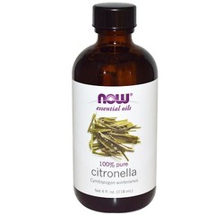 NOW Foods 4oz. Citronella Essential Oil For Diffusers & Burners Great Value!