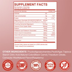 Magnesium Glycinate 400mg-High Absorption,Improved Sleep,Stress & Anxiety Relief