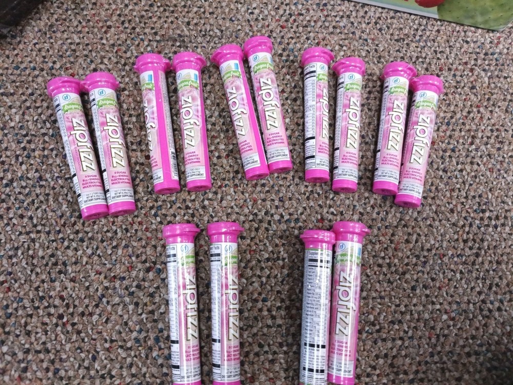 Zipfizz Multi Vitamin Energy Hydration Drink Mix ~ 14 Tubes Dragon Fruit