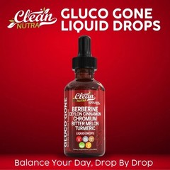 Clean Nutra Organic Ceylon Cinnamon Berberine Liquid Drops Supplement