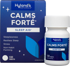 [ 2 Pack ] Hyland’s Calms Forte Sleep Aid 200 Tabs Total