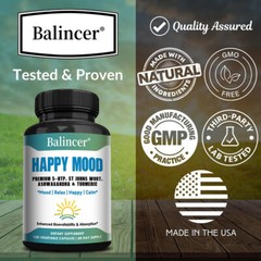 Mood Support Supplements Support Stress Response Improve Mood Memory 30-120 Caps