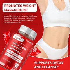 Apple Cider Vinegar 60pcs – Digestive Health, Metabolism, Weight Management