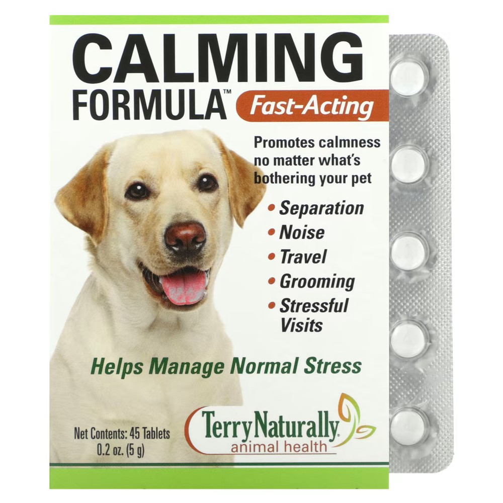 2 X Terry Naturally, Calming Formula, Fast Acting, 45 Tablets, 0.2 oz (5 g)
