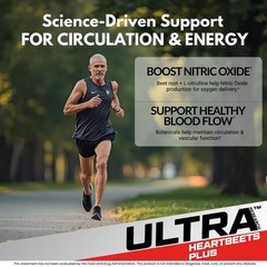 Ultra Research HeartBeets Plus – Beet Root, L-Arginine, L-Citrulline, 10-in-1…