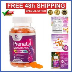Nature’s Nutrition Prenatal Vitamins Gummies – 120 Count
