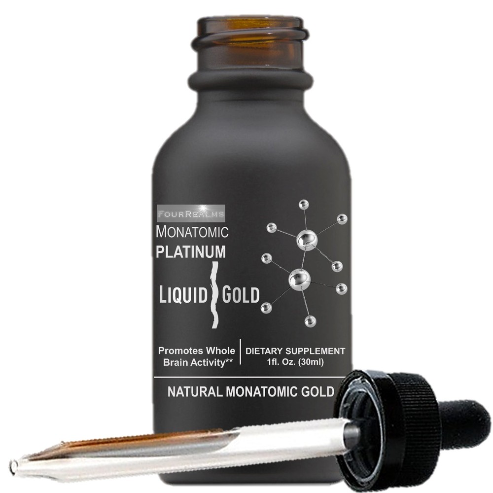 MONATOMIC PLATINUM GOLD LIQUID WHITE POWDER GOLD LIQUID HEAL DNA ELIXIR ORMUS