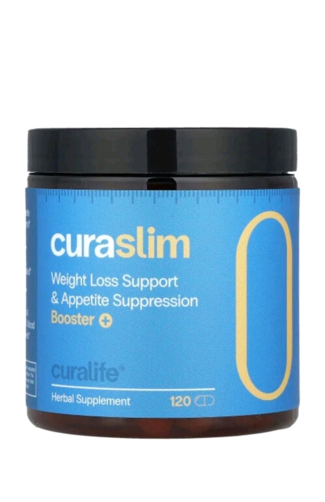 CuraSlim, 120 Capsules Apetite Suppressant Sealed Exp:05/2027 #409