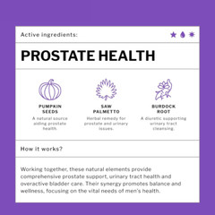 ProstaPlex – Proprietary Prostate Support Prosta Plex – 5 Bottles