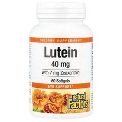 2 X Natural Factors, Lutein, 60 Softgels