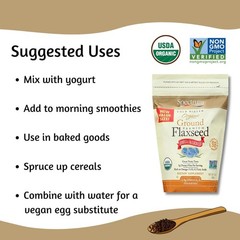 Spectrum Essentials Organic Ground Premium Flaxseed 24 Oz