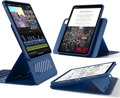 ESR for iPad Pro 13 Inch Case M4(2024), iPad Pro 13 Rotating Case, Blue