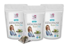 Red Clover Tea, Gingko Leaf Tea, Cinnamon Tea – MENOPAUSE TEA 3 Packs