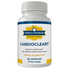 CardioClear7 Daily Heart Health, Circulation And Cellular Energy Support *1-3 Pk