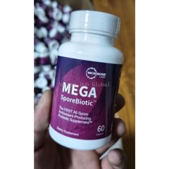 NEW！Mega Sporebiotic 60 Capsules Microbiome Labs, probiotic supplement – 3 PACK