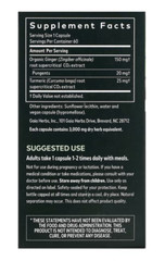 Gaia Herbs Ginger Supreme 60 Capsules Healthy Digestion – Nausea Support 5/2026