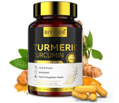 Turmeric Curcumin Supplement 500mg: with Berberine 60mg & Glucosamine Chondroiti