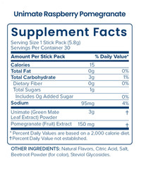 Unicity Unimate Raspberry Pomegranate Box Of 30 Sachets – Exp 2027