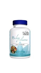 15 Day Gut Cleanse- Gut & Colon Support 30 Capsules Dietary Supplement Exp:05/26